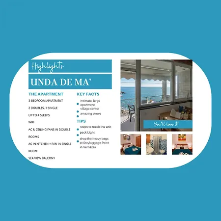 شقة Unda De Ma With Ac & Sea View Balcony *