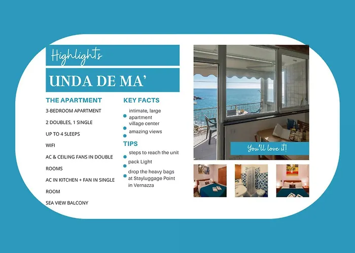 דירה Unda De Ma With Ac & Sea View Balcony *